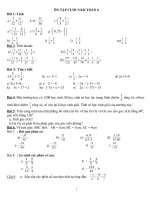 ĐỀ CƯƠNG ôn THI LAI TRONG hè môn TOAN 6
