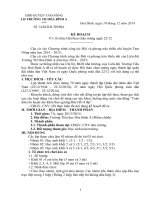 kế hoạch tổ chức hoạt động chào mừng ngày 2212