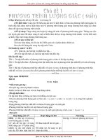 giáo án toán 11 tự chọn nâng cao 