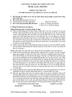 tóm tắt luận án :“Quản lý nợ xấu tại Ngân hàng nông nghiệp và phát triển nông thôn Việt Nam”