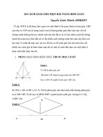 20 cách giải cho một bài toán 