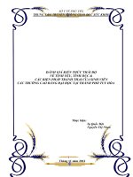 Đánh giá kiến thức thái độ về tình yêu, tình dục và các biện pháp tránh thai của sinh viên các trường cao đẳng, đại học tại thành phố tuy hòa năm 2012 