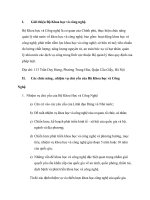 quản lý khoa học và công nghệ của bộ khoa học công nghệ