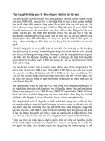 Thực trạng hội nhập quốc tế về lao động và việc làm tại việt nam