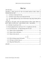 Thiết kế môn học tổ chức vận tải hành khách tuyến số 38