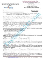 ĐỀ THI THỬ TỐT NGHIỆP THPT QUỐC lan 2 nam 2015   truong THPT chuyen KHTN