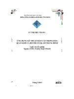 Ứng dụng kỹ thuật rào cản trong bảo quản khô cá rô phi có độ ẩm trung bình 