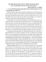 skkn Kết hợp phương pháp thuyết trình với phương pháp nêu vấn đề trong giảng dạy môn GDCD 10