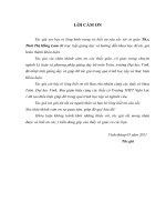 Vận dụng cặp phạm trù cái chung và cái riêng trong dạy học hình học nhằm bồi dưỡng năng lực gải toán cho học sinh trung học phổ thông  luận văn tốt nghiệp đại học