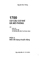 1700 Cơ cấu cơ khí đã mô phỏng P2