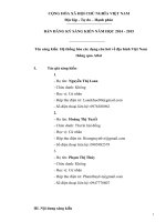 skkn hệ thống hóa các dạng câu hỏi về địa hình việt nam 