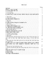 SKKN   một số biện pháp xây dựng tập thể lớp vững mạnh trong công tác chủ nhiệm 