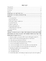 Bồi dưỡng kỹ năng sử dụng thí nghiệm trong dạy học vật lý cho sinh viên ngành sư phạm vật lý ở đại học đồng tháp