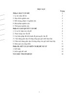 SKKN  giáo dục kỹ năng sống qua giờ sinh hoạt lớp 