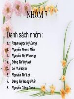 Ứng dụng của hiện tượng bề mặt trong công nghiệp thực phẩm