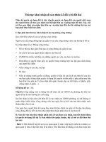 Thủ tục khai nhận di sản thừa kế đối với đất đai