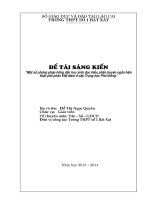 SKKN  một số phương pháp hướng dẫn học sinh đọc văn phần truyện ngắn hiện thực phê phán việt nam ở cấp trung học phổ thông 