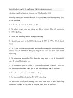 Bài tình huống trong đề thi tuyển dụng Chuyên viên Quan hệ khách hàng của Vietcombank