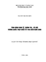 Tình hình kinh tế, chính trị   xã hội vương quốc thuỷ điển từ năm 1945 đến năm 2000