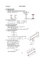 CHƯƠNG 4  kết cấu dầm thép