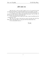 Quá trình hình thành và phát triển tư tưởng yêu nước của những người thân trong gia đình chủ tịch hồ chí minh