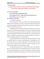 skkn làm rõ cơ sở lí THUYẾT và xây DỰNG hệ THỐNG bài tập bồi DƯỠNG học SINH GIỎI PHẦN HIỆU ỨNG COMPTON 