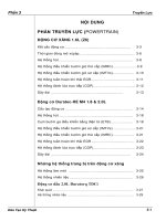 Tài liệu đào tạo kỹ thuật ôtô của FORD.