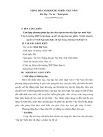 skkn vận dụng phương pháp dạy học theo dự án vào việc dạy học môn ngữ văn ở trường THPT (áp dụng cụ thể vào dạy học tác phẩm “chiếc thuyền ngoài xa” tích hợp nghị luận xã hội trong chương trình lớp 