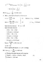 Phân dạng và phương pháp giải bài tập hoá học 11 p2