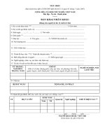 Bản khai nhân khẩu hộ khẩu mẫu HK01