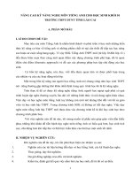 SKKN  nâng cao kĩ năng nghe môn tiếng anh cho học sinh khối 10 trường THPT DTNT tỉnh lào cai 