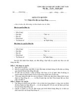 Giấy ủy quyền nhận tiền