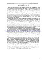 Xây dựng câu hỏi trắc nghiệm khách quan chương trình sinh học 11  phần thực vật