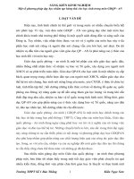 SKKN  một số PP dạy học nhằm tạo hứng thú cho học sinh trong môn GDQPAN 