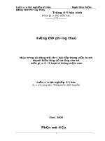 Thực trạng sử dụng trò chơi học tập trong việc hình thành biểu tượng về số lượng cho trẻ mẫu giáo 4, 5 tuổi ở các trường mầm non thành phố vinh