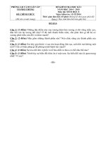 Đề kiểm tra học kì i môn sinh học 8 gò vấp thành phố hồ chí minh năm học 2014   2015(có đáp án)