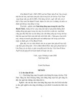 Cảm hứng lãng mạn trong thơ văn chu mạnh trinh