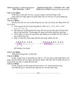 Đề thi học kì i môn sinh học 9 quận 6 thành phố hồ chí minh năm học 2014   2015(có đáp án)