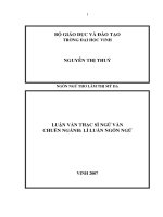 Ngôn ngữ thơ lâm thị mỹ dạ