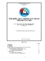 Tìm hiểu quá trình xây dựng thành tây đô