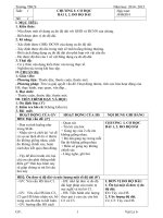 Giáo án vật lý 6 HKI năm học 2015 