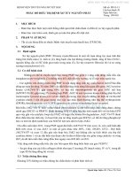 Phác đồ điều trị bệnh xơ tủy nguyên phát