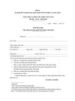 Đơn đề nghị cấp chứng chỉ hành nghề khám bệnh, chữa bệnh