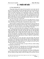 Bước đầu tìm hiểu quá trình hình thành và xác lập ý thức hệ phong kiến trung quốc