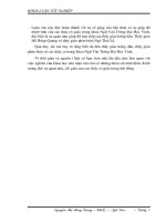 Tính chất hiện thực và lãng mạn trong thơ chống mỹ những năm đầu từ 1965   1967