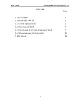 SKKN  phương pháp dạy một số dạng bài tập hình học không gian lớp 111 