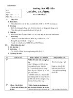 giáo án vật lí 6 hay 