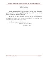 Thiết kế mạng lan cho sở giáo dục và đào tạo nghệ an  luận văn tốt nghiệp đại học