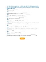 Đề thi violympic môn toán 6 vòng 9