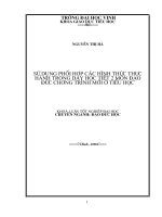 Sử dụng phối hợp các hình thức hành trong dạy học tiết 2 môn đạo đức chương trình mới ở tiểu học
